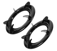 Homoyoyo Lot De 2 Supports De Cuisinière à Gaz En Acier Épais 5 Mm, 4ème Génération, Accessoire Pour Usage Domestique, Support Stable Pour Poêle Et Économie D’énergie Au Gaz