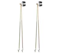 Homoyoyo Lot de 2 Supports de Mât pour Drapeau D’Intérieur en Acier Inoxydable Écarteurs Réglables en Hauteur et Angle Structure Stable pour Fixation Drapeau National Usage Intérieur et