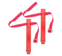 Homoyoyo Lot de 2 Supports Muraux Universels en Fer pour Extincteurs 2kg/3kg/4kg, Crochets Métalliques Robustes Compatibles VTT, Kit Montage Sécurisé pour Sécurité Incendie en Maison,