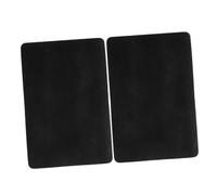 Homoyoyo Lot de 2 Tapis de Magie Close-up en Tissu Antidérapant 30x40 Cm Noir, Tapis de Poker Professionnel pour Tours de Cartes, Spectacles et Décorations de Magicien