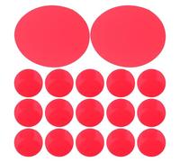 Homoyoyo Lot de 20 Autocollants Filtre Gel Lumière Chaude 50 Mm, Film de Couleur pour Diffuseur à Gradation, Filtres Adhésifs pour Lampe Suspendue et Éclairage LED Ambiant, pour Ambiance