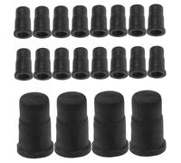 Homoyoyo Lot de 20 Douilles De Roulette Manchons De Tige De Roulette Abs Réutilisable pour Meubles en Accessoires De Remplacement Compatible 19 * 32mm