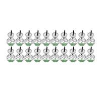 Homoyoyo Lot de 20 Poignées de Tiroir Décoratives en Métal Argenté Ajouré Forme Arbre de Vie Mini Boutons Vintage 5 CM pour Meubles Boîtes à Bijoux DIY et Décoration Intérieure