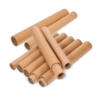 Homoyoyo Lot De 20 Tubes D'Expédition Ronds En Papier Kraft Pour D'Expédition Travaux Manuels Et Projets De Bricolage À Domicile Et Au Bureau