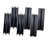 Homoyoyo Lot de 24 Clips de Couverture de Piscine Hors Sol pour Bâche D’Hiver, Fixation Robuste 8 Cm, Pince Mâle et Femelle Réutilisables, Protection Vent et Intempéries pour Jardin