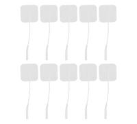 Homoyoyo Lot de 24 Électrodes Autocollantes 40 Mm pour Électrostimulation Musculaire, Patchs Unitaires Réutilisables Compatibles Stimulateurs 2.0, Coussinets Non Irritants