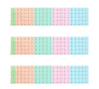 Homoyoyo Lot de 3 Autocollants D'échelle pour Guzheng, Accessoires d'apprentissage Pratiques, Autocollants Pédagogiques pour Débutants et Garçon et Filles, Outil D'aide la Pratique