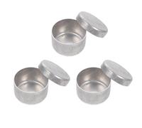 Homoyoyo Lot de 3 Boîtes de Pesée en Aluminium 55x35 Mm Plateau de Pesée Expérimental pour Prélèvement de Terre pour Laboratoire Outil de Mesure Utile pour Analyses Scientifiques