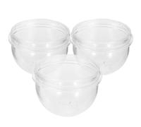 Homoyoyo Lot de 3 Bouchons Externes pour Tunnel de Hamster, Accessoires pour Cage à Hamster, Plastique Solide, Ventilation Optimale, Couleurs Aléatoires, Compatible Cages Couleur Aléatoire