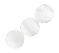 Homoyoyo Lot de 3 Boutons de Trompette Blancs en Coque Nacrée, Petits Accessoires Professionnels pour Clés de Trompette, Légers et Pratiques, Adaptés aux Musiciens Débutants et Passionnés