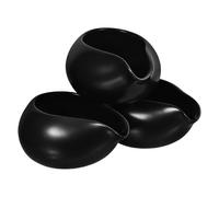 Homoyoyo Lot de 3 Pichets à Lait en Céramique Blanche Bec Verseur Précis 150 Ml Distributeurs de Sauce Polyvalents Cuisine Restaurants et Service de Table