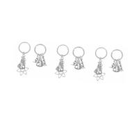 Homoyoyo Lot De 3 Porte-clés Décoratifs À Suspendre Pour Professeur De Sciences Thème Chimie Microscope 2 Pièces X 3