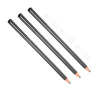 Homoyoyo Lot de 3 Set de Set de Crayons à Sourcils Imperméables et Résistants la Transpiration Design Peel Off, Cire Naturelle, Forme Plate Maquillage Sourcils Femme Précis en Extérieur