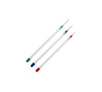 Homoyoyo Lot de 3 Stylos à Tirer pour Nail Art Blanc, Pointe Fine, Réutilisables, pour Femmes et Filles, Dessin Précis et Décoration D’ongles Professionnels et Domestiques