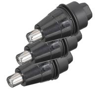 Homoyoyo Lot de 3 Têtes de Rechange pour Tondeuse Électrique à Poils de Nez Acier Solide et ABS Compatible Rasoir pour Hommes Remplacement Précis pour Épilateur Nez Usage Hygiène