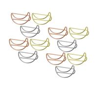 Homoyoyo Lot de 30 Clips Marque-pages de Lune, Trombones Mignons en Métal Argenté, Doré Imitation Or et Rose Doré, Porte-mémos Décoratifs pour Bureau, École et Organisation Scolaire