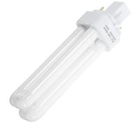 Homoyoyo Lot de 4 Ampoules Fluorescentes Compactes 2U 13W à Double Tube Prise 2 Broches Horizontale Lumière Blanche Ampoules Économiques pour Plafonniers et Salles de Bain Éclairage