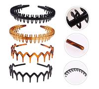 Homoyoyo Lot De 4 Bandeaux Antidérapants De Branches, Style Rétro, Taille Unique, Accessoires Pour Cheveux Femme, Coiffure Quotidienne Et Maquillage