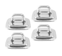 Homoyoyo Lot de 4 Bases D’ancrage Antivol pour Ordinateur Portable, Câble de Sécurité, Compatible PC Multifonction, Fixation Bureau Stable, Utilisation Professionnelle, Noir