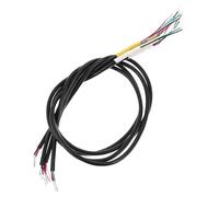 Homoyoyo Lot de 4 Câbles Blindés 4 Conducteurs 45 Cm pour Guitare Électrique et Basse, Kit de Câblage pour Circuit de Guitare, Accessoires Audio pour Réglage et Pédale, Ligne Instrument