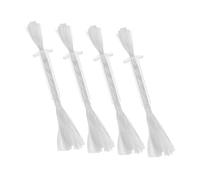 Homoyoyo Lot de 4 Mèches en Fibre de Verre pour Lampe à Huile Tube de 1 CM de Tête et 3 MM de Diamètre Intérieur Mèche Résistante pour Lampes à Pétrole Bougies Torches Tiki et