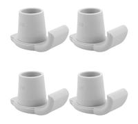 Homoyoyo Lot de 4 Patins Antidérapants pour Déambulateur 28mm, Protège-pieds Résistants aux Intempéries, Accessoires pour Personnes Âgées, Tapis de Marche Confortables et Solide