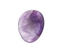 Homoyoyo Lot De 4 Pierres D'inquiétude Naturelles En Quartz Pour Massage Paume Du Pouce, Aide à La Relaxation Et Gestion Du Stress, Contemplation Et Bien-être Quotidien