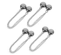 Homoyoyo Lot De 4 Pinces Magnétiques Pour Vêtements Pour Attacher Des Épingles De Sûreté Petites Pinces À Vêtements Pinces À Pantalons Pour Serrer La Taille Pinces Magnétiques En