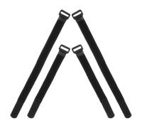 Homoyoyo Lot de 4 Sangles de Fixation à Scratch pour Roues de Vélo, Antidérapantes, Réglables, Larges de 2 Cm, pour Transport et Rangement de VTT, Accessoires Vélo Robustes et Polyvalents