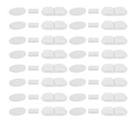 Homoyoyo Lot de 48 Filtres de Rechange pour Fontaine à Eau pour Animaux Filtre Multicouche Compatible Chats et Chiens Élément Filtrant Anti-Impuretés et Chlore Recharge pour