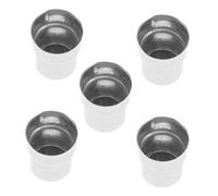 Homoyoyo Lot de 5 Capuchons Magnétron pour Micro-ondes, Pièces Détachées en Fer Solide, Couvercles à Sertir Universels, Accessoires de Remplacement pour Cuisson et Usage Domestique