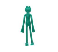 Homoyoyo Lot de 5 Liens de Jardin en Plastique Vert de Grenouille Sangles de Fixation Réutilisables pour Plantes et Branches Support Décoratif pour Tuteurage et Entretien du Jardin