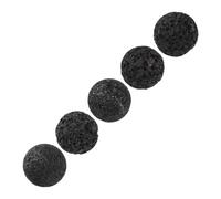 Homoyoyo Lot de 5 Pierres Volcaniques pour Sauna Vapeur Roches Naturelles de 5 Cm, Pierres de Remplacement pour Spa Intérieur et Extérieur, Diffusion Rapide de Chaleur, Purification