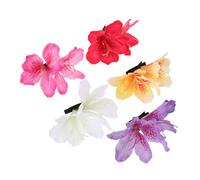 Homoyoyo Lot De 5 Pinces À Cheveux Style Pour Femmes, Accessoires Hanfu À Fleurs Artificielles, Pour Les, Les Mariages, Les Photographies, Les Décorations