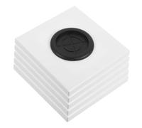Homoyoyo Lot De 5 Plaques De Protection Pour Prises Électriques En Plastique Blanc Pour Interrupteurs Et Câbles