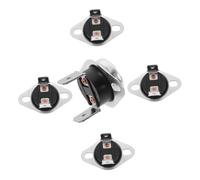 Homoyoyo Lot De 5 Thermostats Fusibles Dc47-000 250v 16a, Élément Chauffant Pour Sèche-linge, Contrôle Précis à 185℉, Accessoires De Remplacement Pour Appareils Électroménagers