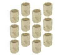 Homoyoyo Lot de 50 Bouchons Cylindriques Hydroponiques d'Intérieur 20X27 MM, Pastilles de Culture Hors-Sol pour Démarrage de Plantes, Substrat sans Terre pour Jardin Intérieur et