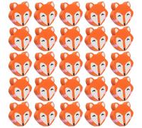Homoyoyo Lot de 50 Gommes Renard, Gommes Animaux pour Enfants, Crayon Multifonction Portable, Fournitures D'écriture Créative, Puzzle 3d, Fournitures de Rentrée Scolaire pour Enfants, Cadeaux
