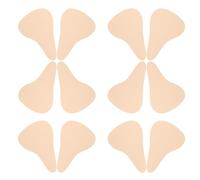 Homoyoyo Lot de 6 Paires de Patchs Ultra-Fins de Protection Solaire UV pour Visage Forme T Ajustée Anti-Transpiration pour Golf et Activités Sportives en Extérieur Soin Peau et