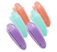 Homoyoyo Lot de 6 Pinces à Cheveux Volumisantes à Mâchoires pour Cheveux Mixtes, Taille Standard, sans Traces, pour Femmes Frange, Coiffure Quotidienne, Clips Racines Couleur Aléatoire