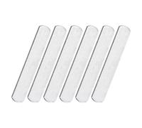 Homoyoyo Lot de 6 Plaques de Poids en Acier 15x2,5x0,7 Cm 200 G pour Gilet Lesté et Bandes Lestées, Accessoires de Fitness Polyvalents pour Musculation, Course à Pied et Entraînement