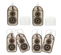 Homoyoyo Lot De 6 Rubans Correcteurs Fournitures Scolaires Mini Accessoires D'Écriture Pour Enfants Petits Étudiants Pratiques Gomme Papeterie Correction Plastique