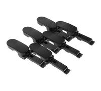 Homoyoyo Lot de 6 set de Poignées Noires de Rechange pour Couvercle de Bouilloire Isotherme Domestique Boutons Ergonomiques Accessoires Solide pour Carafe à Eau Chaude Utilisation