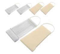 Homoyoyo Lot de 6 sets de Sets de Bâtonnets Éventail pour Vernis à Ongles Plastique Transparent 32 Couleurs Naturelles avec 3 Nuanciers Conseils d'Échantillons pour Prothésistes