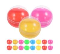 Homoyoyo Lot de 60 Capsules de Machine Automatique 1 49 Pouces Grandes Capsules Rondes Vides pour Distributeur Automatique Boules Transparentes Récipients en Plastique pour Jouets Enfants Prix Cadeaux