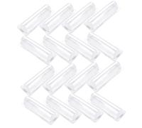 Homoyoyo Lot de 60 Porte à Lèvres Transparents, Petite Pochette Plastique Compacte, Surface Lisse, Léger Et Robuste, pour Organisation Maquillage Lèvres en Voyage Ou Bureau