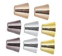 Homoyoyo Lot De 8 Barrettes à Queue De Cheval à Ressort Spirale, 4 Couleurs, Pinces Antidérapantes Pour Différents Types De Cheveux, Coiffure Sportive Et Quotidienne