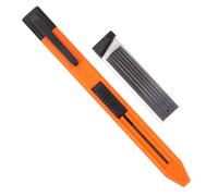 Homoyoyo Lot de Crayons Mécaniques pour Menuiserie avec Recharges Crayon de Charpentier Anti-roulement Design Compact et Surface Lisse de Dessin Pratique