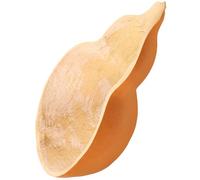 Homoyoyo Louche à Eau Taille B4 en Gourd Naturelle, Cuillère Multi-Usages pour Bain et Sauna Poignée Ergonomique, Accessoire Traditionnel Usage Domestique