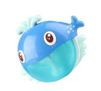 Homoyoyo Machine à Bulles de Bain en Plastique Léger de Baleine de Bain pour Garçon et Filles et Bébés Souffleur de Bulles sans Batterie Jeux Aquatiques
